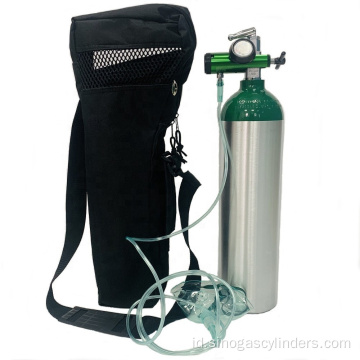 Portabel Tas-Type 2.8 L Medical Aluminium Oxygen Cylinder